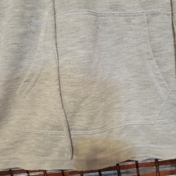 Mossimo Supply Co. Light Gray Lace-Up Hoodie - Picture 6 of 6